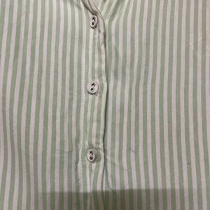 Striped Shirt Cotton Branded Good Quality