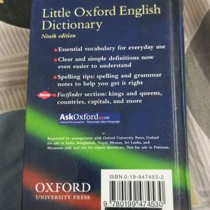 Oxford dictionary