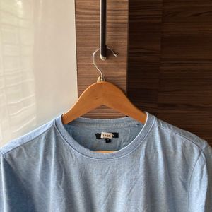 Zudio Cotton Blue T-shirt