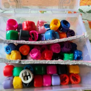 Colorful Rose Beads