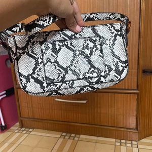 Shein Snakeprint Hand Bag