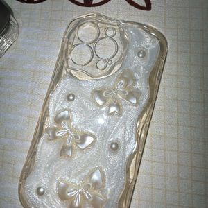 White Iphone 13pro Cover