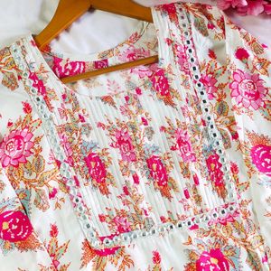 Floral Print Kurti