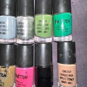 20 Nail paints Set