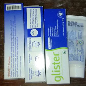 Glister Toothpaste New Pack Of 4