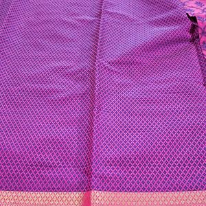 pure cotton silk sari