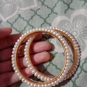 Artificial Pearl Bangles