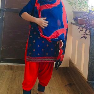 Patiyala Punjabi Suit Full Set Like New 🚫 No Coin