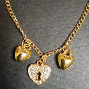 Heart Charm Bracelet