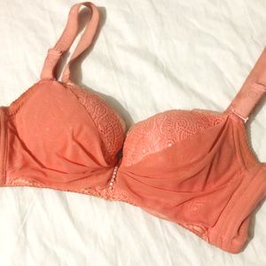 IMPORTED soft Paided Net Bra