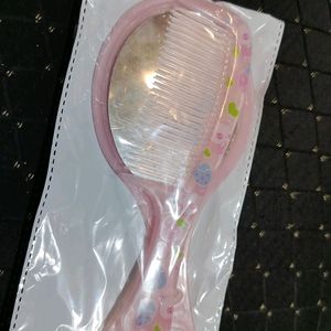 Cute Korean Mirror And Comb