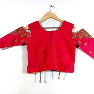 Blouse- Rose Pink & Gold (Women)