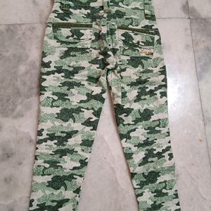 Army Print Pant