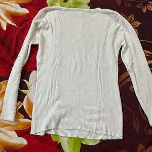 Women White Top For Winter