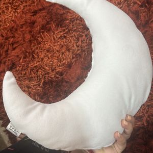 Moon Soft Pillow For Kids Bed Room