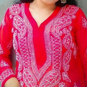 Red Kurti