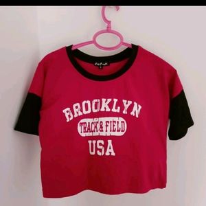 (₹250)Boxy Fit Crop Top ♥️