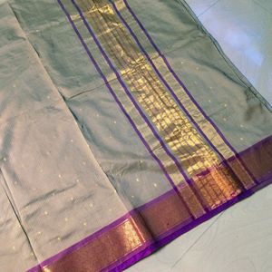 Cotton Silk Pure Gadwal Saree