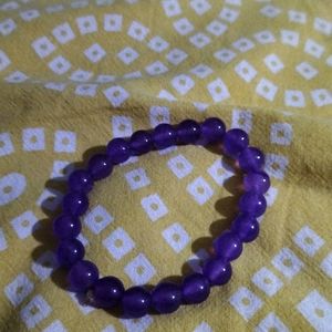 Amethyst Semi Crystal Bracelet For Mental Health