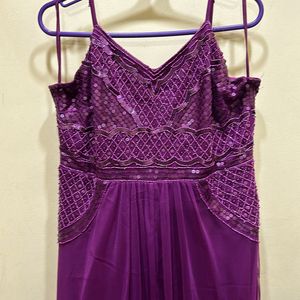 *PRICE DROP* AND Purple Maxi Dress Size L