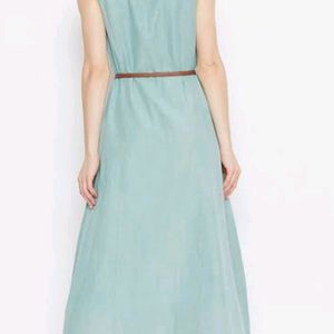 Madame Original Women Dress Ankle Length With Belt