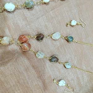 Natural Gemstone Jewelry Set