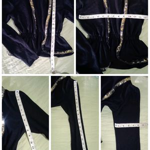 Black Cropped Shrug