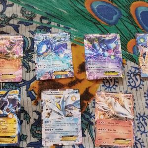 Rare shiny Pokemon cards set of 10