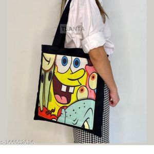 TSANTA Printed Canvas Tote Bag