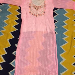 pink kurti