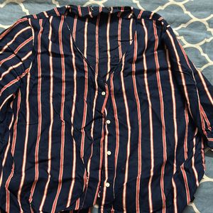 Stripped Shirt With Knot