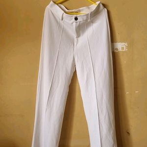 Kotty Formal White Pants For Women