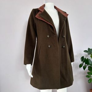 Olive Green Premium Overcoat