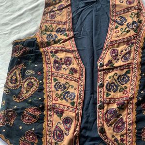 Vintage Unisex Authentic Floral Waistcoat