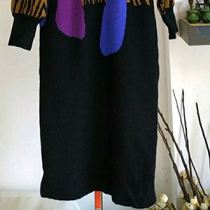 80s Vintage  Sweater Dress