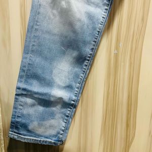 Dsquared2 Blue Distressed Jeans