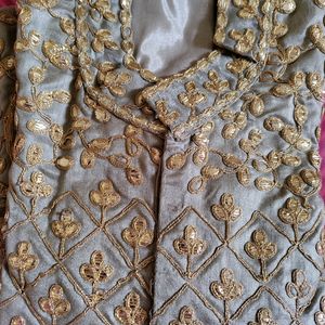 Short Festive Kurta With Dupatta