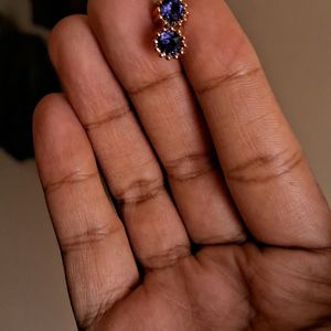 Royal Blue Studs