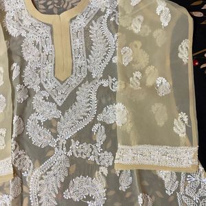 Pakistani Suit(kurta+plazo)