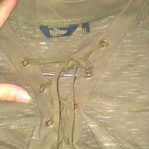 Roadster Olive Green Top