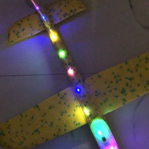 LED Flying Foam Plane