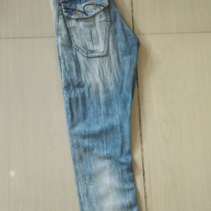 Light Wash Blue Denim