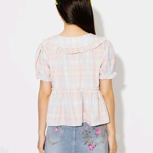 Savana Pink Blouse Top