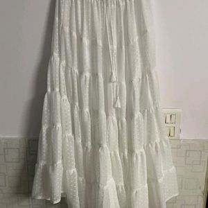 pinterest white maxi skirt