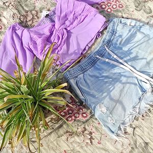 *SALE* Denim Roughage Short For Summer