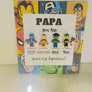 Avengers Theme Father Gift