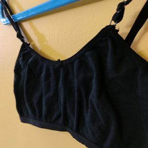 Prithvi non Padded Sports Bra 90cm 36B Black