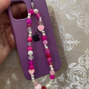 Phone Charm Pink Detail