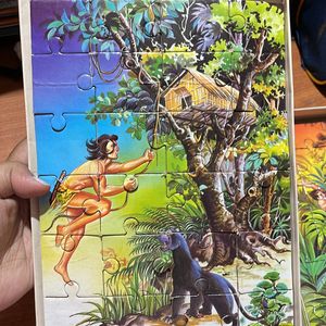 Tarzan Jigsaw Puzzle 3in1 Set