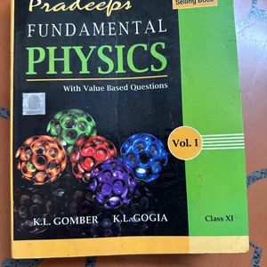 Pradeep’s Fundamental Physics VOL 1 & 2 - class XI